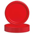 thumbnail interactive-video image 1 of Disposable Paper Plates, 9", Red, 55 Count, by Way To Celebrate, 1 of 7