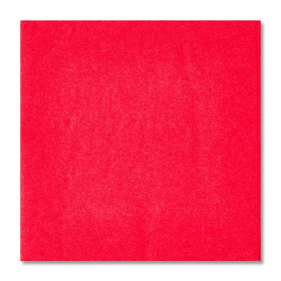 6.5" x 6.5" Disposable Red Paper Napkins, 24 Count, by Way To Celebrate