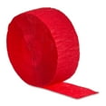 thumbnail interactive-video image 1 of Red Paper Party Streamer, 150', by Way To Celebrate, 1 of 8