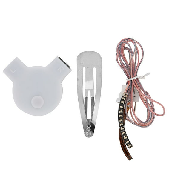 Red Party Eyelashes for Nightlife & Halloween Glam Colorful LED Lashes