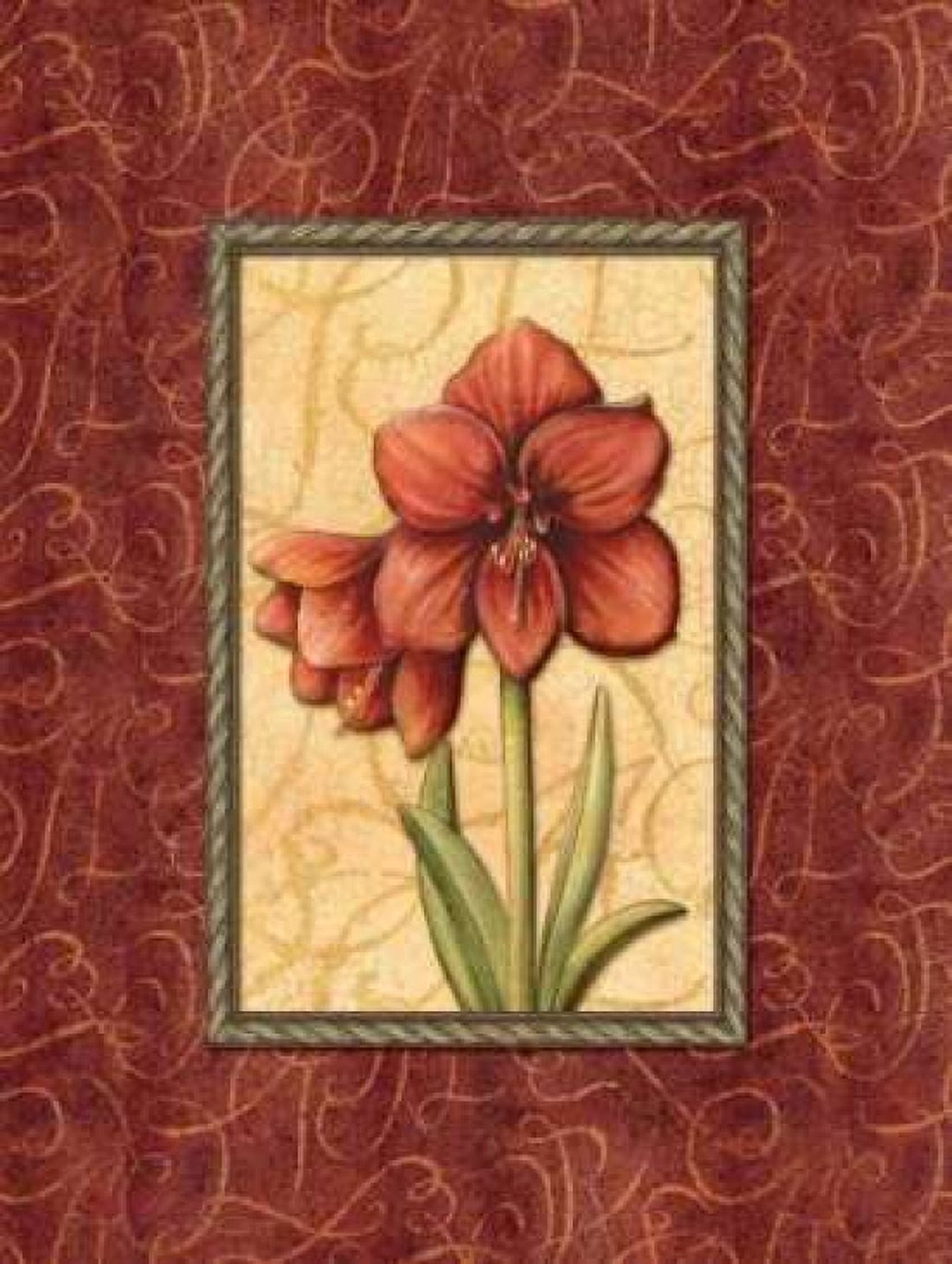 Red Passion IV Canvas Art - Charlene Audrey (22 x 28)