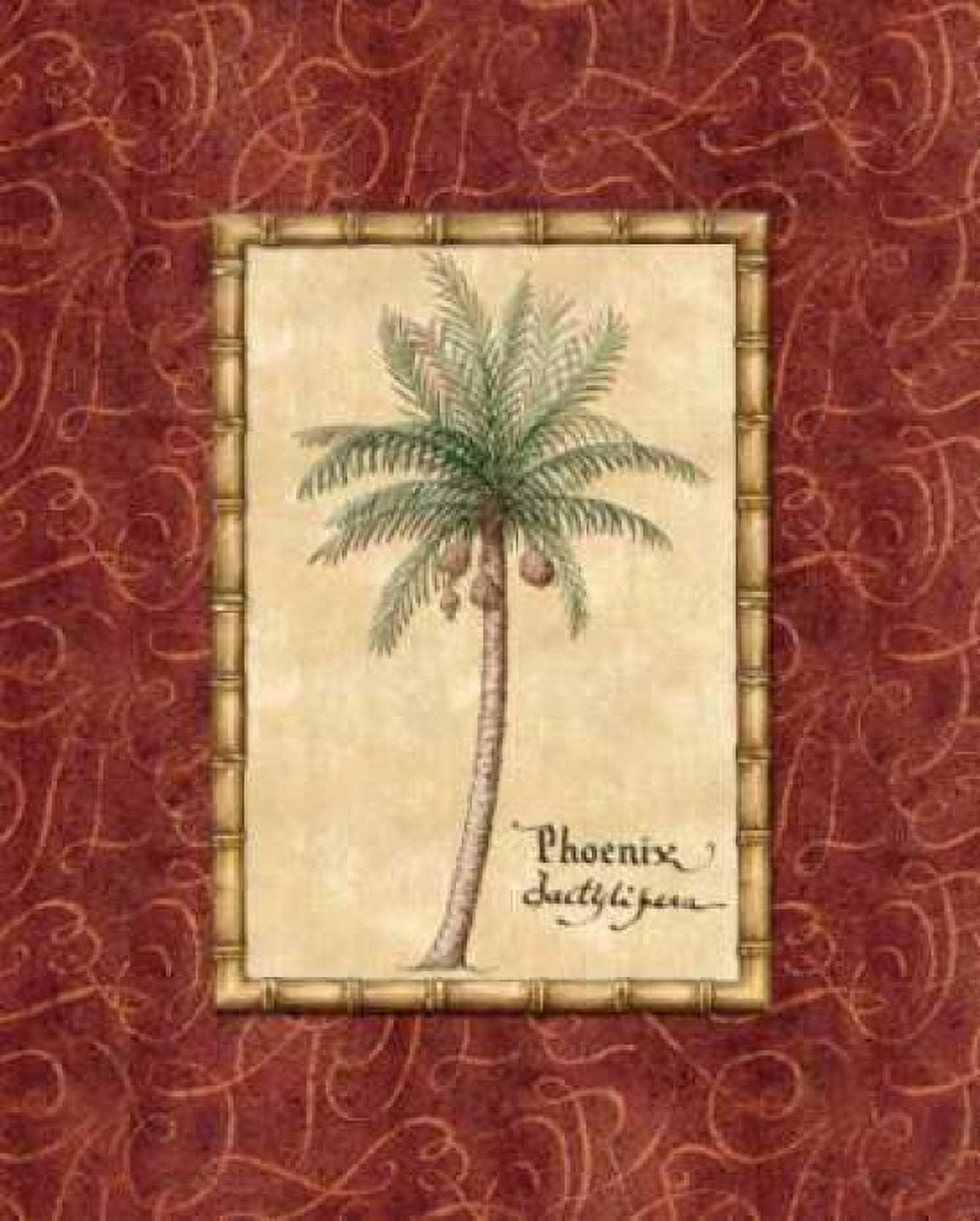 Red Passion Palm I Canvas Art - Charlene Audrey (24 x 30)