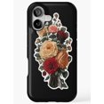 Red, Peach and Cream Rose Bouquet Tough Case for Apple iPhone Series ...