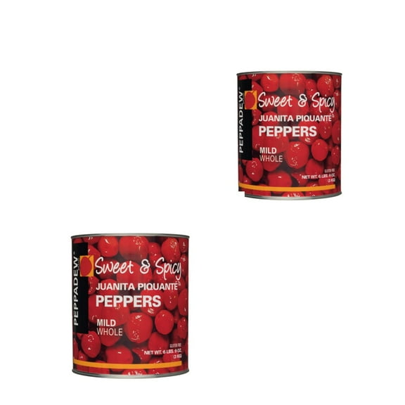 Red Peppadew Peppers Whole In Tin, 105 OZ, 2 Pack