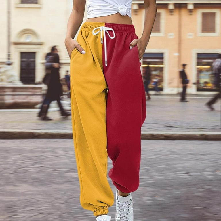 Petite red wide leg trousers new arrivals