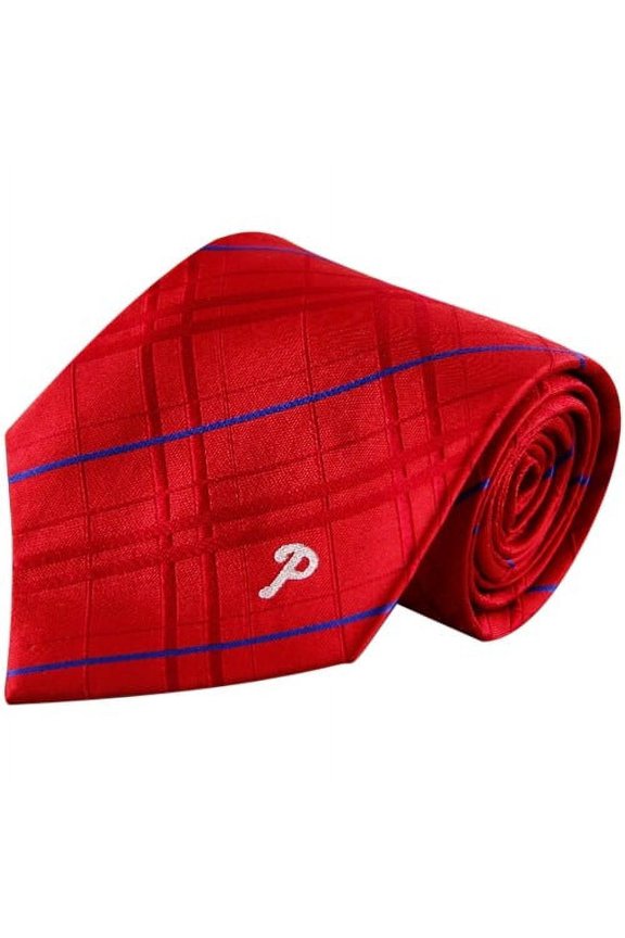 Red Philadelphia Phillies Oxford Woven Tie