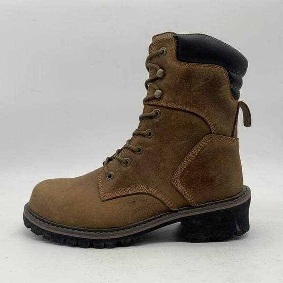 Red Phoenix FR Titan Safety Steel Shield Boots, Industrial, Construction &Military Work Boots, Slip & Water Resistant