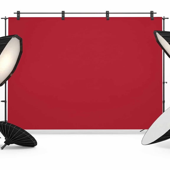 Red Photography Backdrop 10x8FT, Solid Color Photo Backdrops, Background for Photography Studio Photo Studio Background, Back Drop for Photoshoot