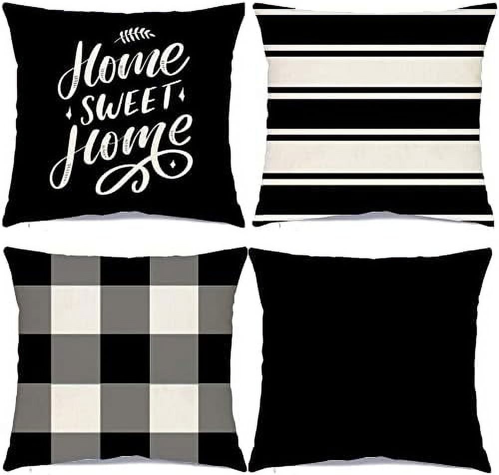 Red Pillow Covers 18 x 18 Inch Standard Burgundy Square Throw Pillow