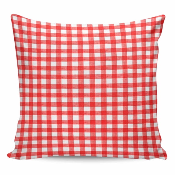 Red Pillow Covers 20x20 Inch Decorative Throw Pillow Cover, Country French Rustic Buffalo Plaid Modern Art Sofa Pillowcases Accent Cushion Case Home Decor Bedroom Living Room