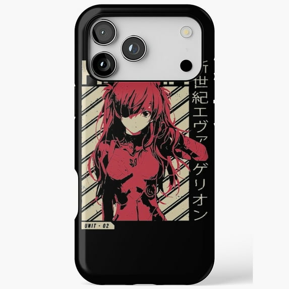 Red Pilot Asuka Langley iPhone Case 17 through 11 Pro Max