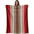 thumbnail image 1 of Red Pink Blanket Soft Cozy Warm Throw Blanket for Couch, Plush Fuzzy Flannel Fleece Blankets for Sofa, Farmhouse Wood Grain Vintage Brown Striped Bed Blankets Lightweight Gifts for Women, 32"x48", 1 of 9
