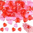 thumbnail image 1 of Red and Pink Hearts Crystals Stones,Acrylic Hearts Gems,Heart Shaped Rhinestones Beads,Table Scatter Ornaments,Vase Fillers,Home Decoration,for Valentine’s Day Wedding 0.55 lbs, 1 of 7