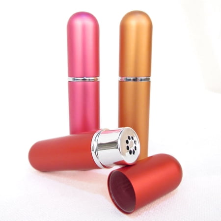 Red, Pink, and Copper Essential Oil Aromatherapy Inhaler Set of 3 by Rivertree Life