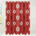 thumbnail image 1 of Red Plaid Blackout Curtains for Living Room Bedroom 55W x 72/84L Insulated Window Drapes 2 Panels, 1 of 6