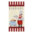 thumbnail image 1 of Red Plaid Chef Knife And Fork Microfiber Kitchen Towel Absorbent Non-stick Oil Wiping Rag Home Cleaning Dishcloth, 1 of 7