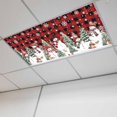 thumbnail image 1 of Red Plaid Christmas Fluorescent Light Covers, Snowman Xmas Tree Snowflake Winter Magnetic Light Covers for Ceiling Lights, Fluorescent Ceiling Shade Filters for Classroom Bedroom Office 4x2Ft x 1PCS, 1 of 8