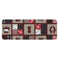 thumbnail image 1 of Red Plaid Dog Jigsaw Puzzle Kitchen Rug Mat,Kitchen Runner Rugs Non Skid Washable,Decorative Kitchen Floor Mats for Kitchen,Sink,Laundry,17"x47.2", 1 of 7