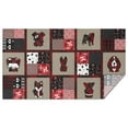 thumbnail image 1 of Red Plaid Dog Jigsaw Puzzle Rectangle Tablecloth 60"x102",Waterproof Polyester Rectangle Table Cloth, Wipeable Spillproof Polyester Tablecloth for Dining, Camping, Indoor and Outdoor, 1 of 6