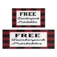 thumbnail image 1 of Red Plaid Kitchen Rugs and Mats Sets Of 2,Kitchen Decoration Rugs,Rubber Backing Non-Slip Floor Mat for Sink Washable Waterproof Laundry Room Runner Rugs, 1 of 7