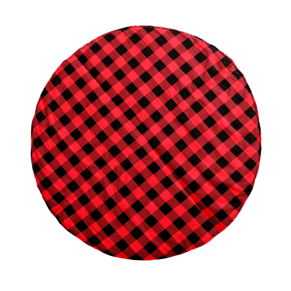 Red Plaid Play Mat
