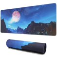 thumbnail image 1 of Red Planet&nbsp;desk Mouse Padwaterproofno Slip&nbsp;for Office Home Work GamingmousepadsRubber Base Mousepad with Stitched Edges 31.5x11.8inches, 1 of 7