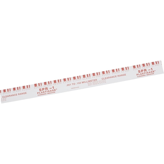 Red Plastigauge for Bearing Clearance .002-.006 Inch