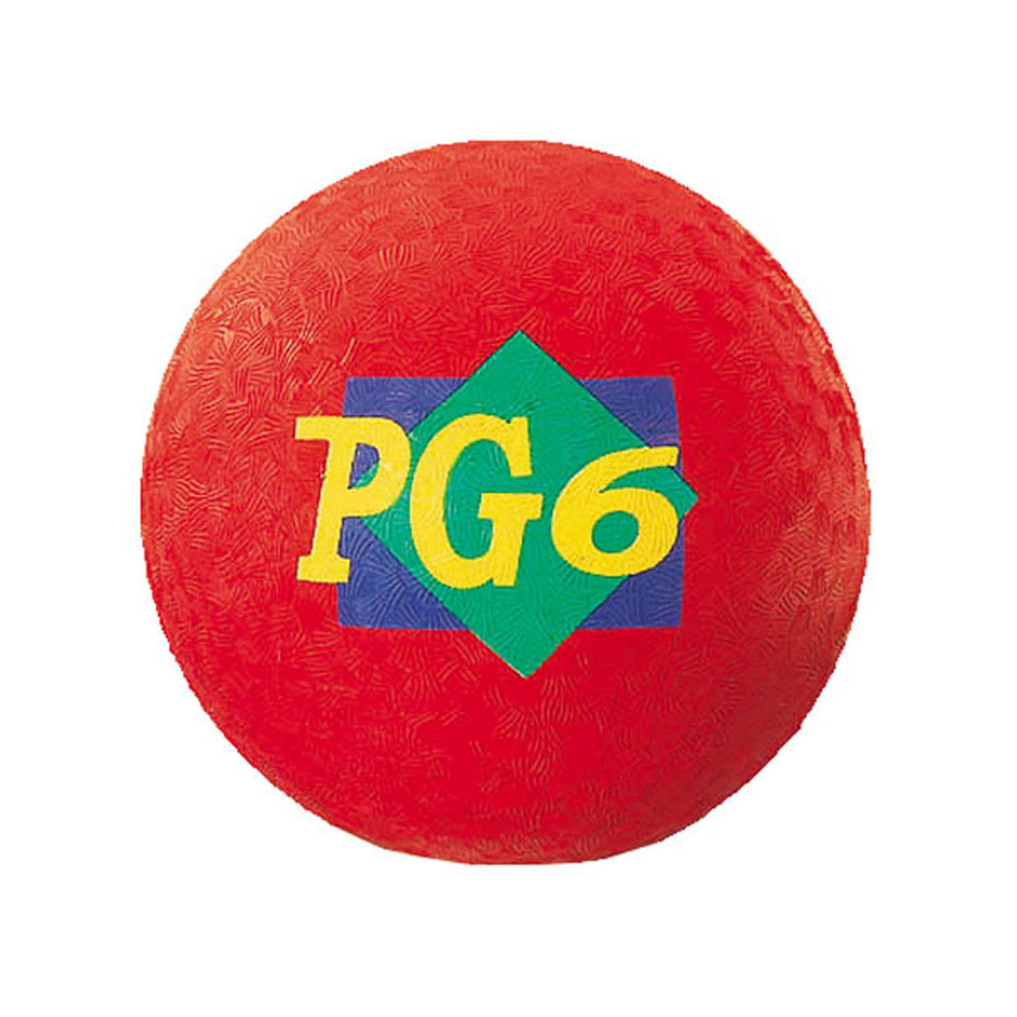 Red Playground Ball, 6-Inch, Pack of 4 - Walmart.com