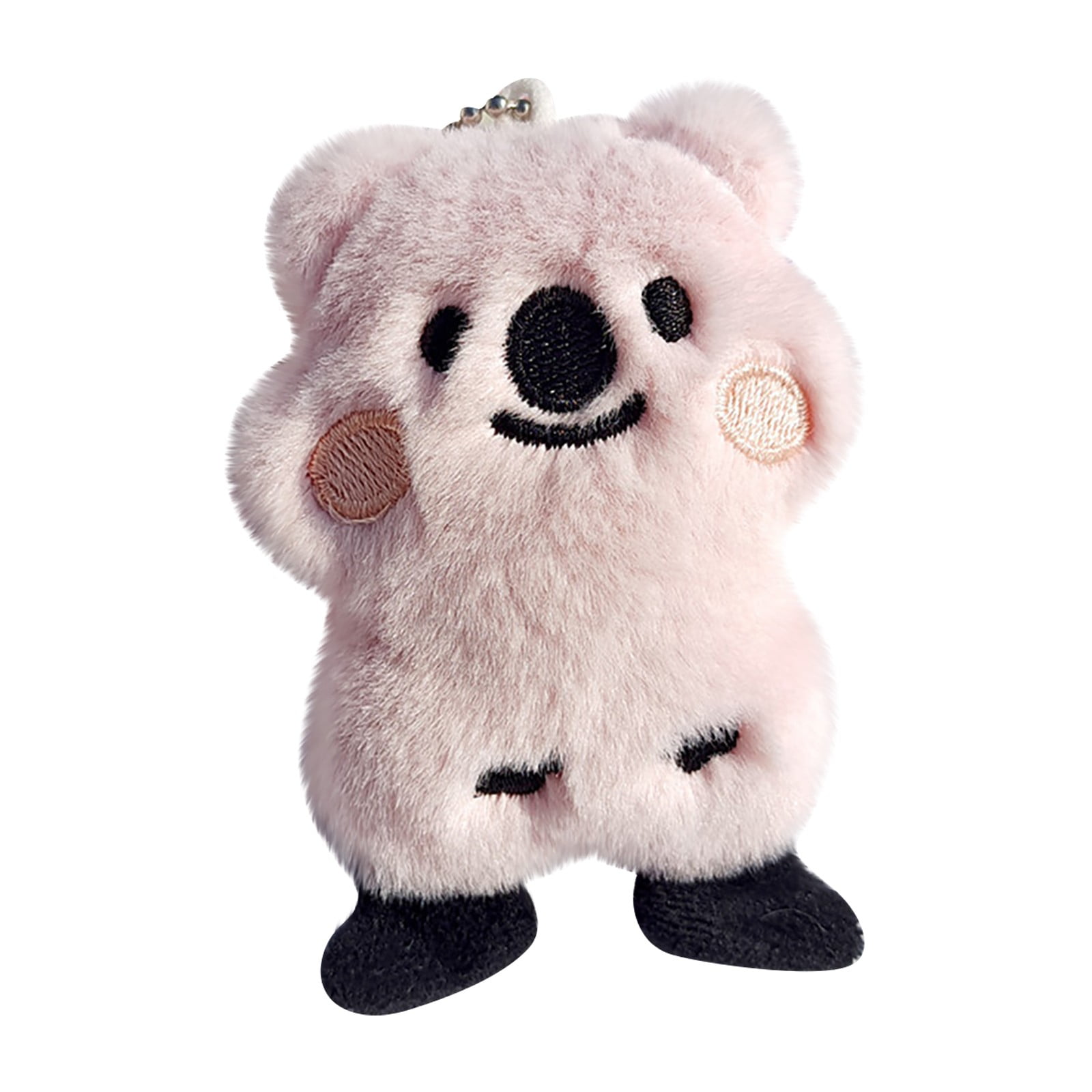 Red Plush Koala Doll Pendant Cute Bear Decorative Pin Bag Key Trend