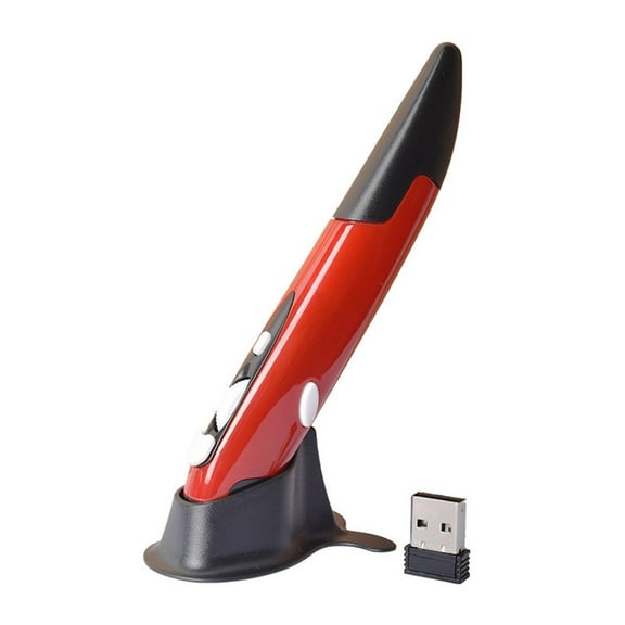 Red Pocket Mouse Pen USB Wireless Optical Digital Pen High-Quality Ne Prof