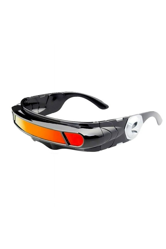 (Red) Polarized Sunglasses Laser Cyclops Travel Sun Glasses UV400 Memory Material