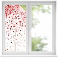 thumbnail image 1 of Red Polka Dot Window Privacy Film Watercolor Red Gradient Abstract Modern Decorative Glass Window Film UV Blocking Static Cling Non-Adhesive Sticker Covering for Home Door 19.6 x 39.3 inches, 1 of 8