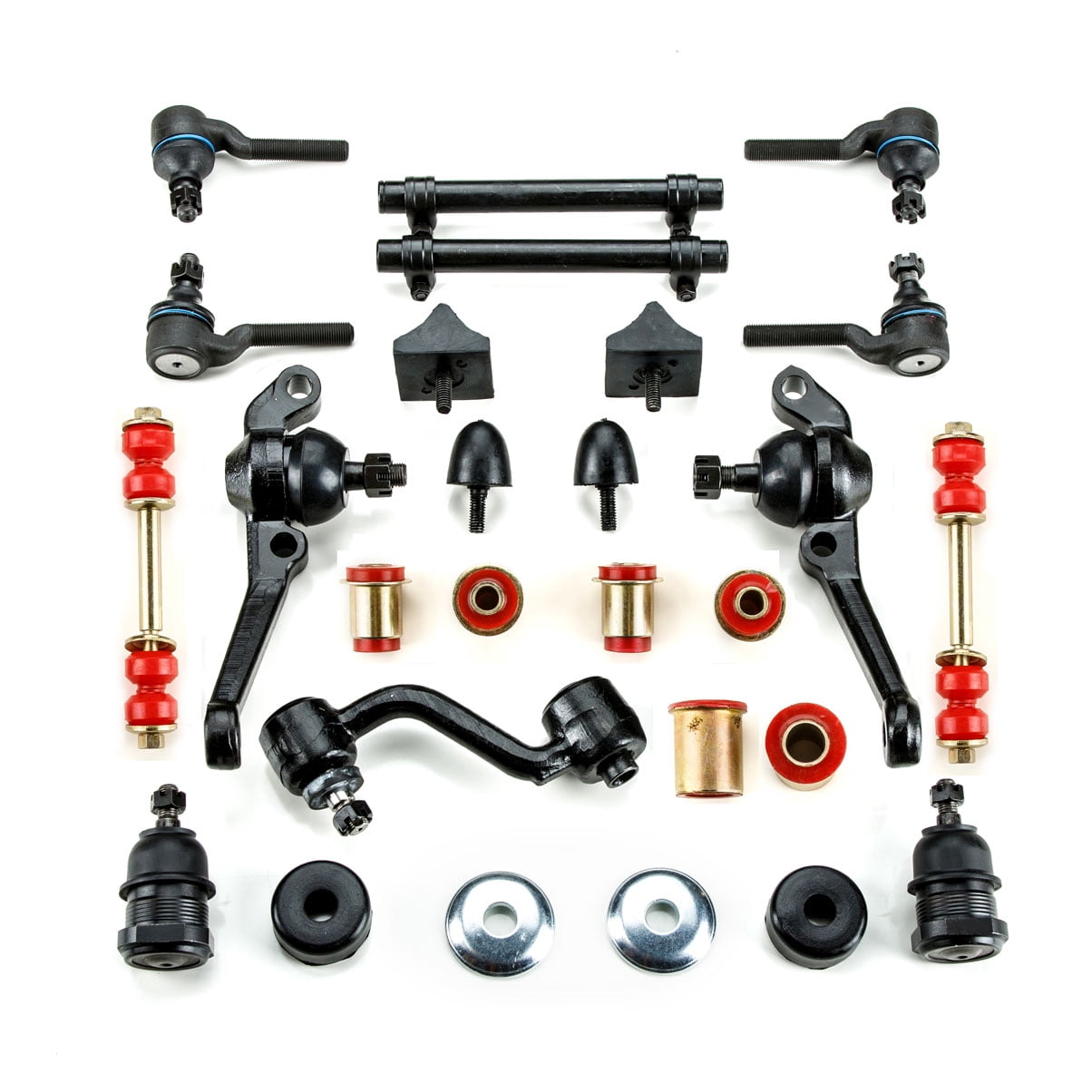 Red Poly Front End Suspension Master Rebuild Kit Fits 1970 1971 1972 ...