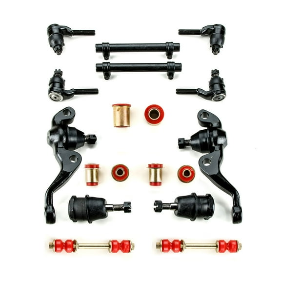 Red Poly Front End Suspension Rebuild Kit Fits 1965 - 1969 Dodge Charger Coronet