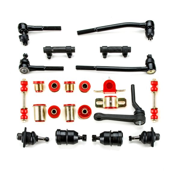 Red Poly Front End Suspension Rebuild Kit Idler Arm Fits 1972 1973 Pontiac Firebird