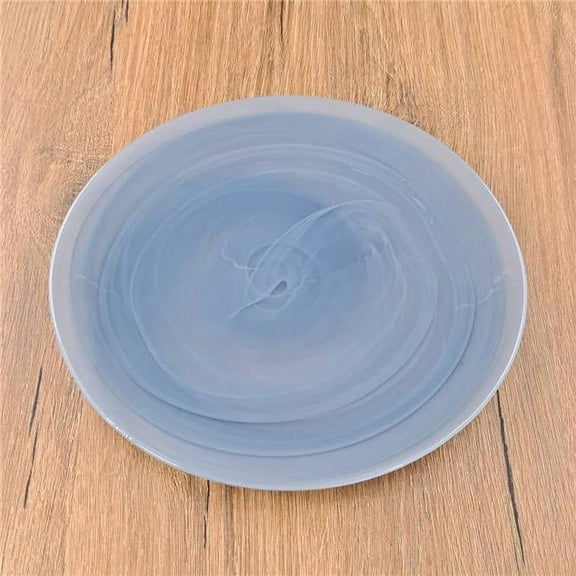 Red Pomegranate Collection 2811-7 8 in. Nuage Salad Plates, Graphite - Set of 2