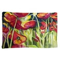 thumbnail image 1 of Red Poppies Fabric Standard Pillowcase, 1 of 1