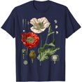 thumbnail image 1 of Red Poppy Botanical Poppies Red Poppy T-Shirt, 1 of 2