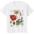 thumbnail image 1 of Red Poppy Botanical Poppies Red Poppy T-Shirt, 1 of 2