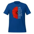 thumbnail image 1 of Red Poppy Flower Shirt Unisex Lest We Forget Shirt Veterans Day Shirt USA Memorial Shirt (True Royal, 2XL), 1 of 1