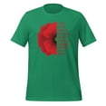 thumbnail image 1 of Red Poppy Flower Shirt Unisex Veterans Day Shirt USA Memorial Shirt Lest We Forget Shirt  (Kelly, 2XL), 1 of 1