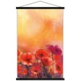 thumbnail image 1 of Red Poppy Flowers Wall Poster with Magnetic Frame, 22.375" x 34", 1 of 6