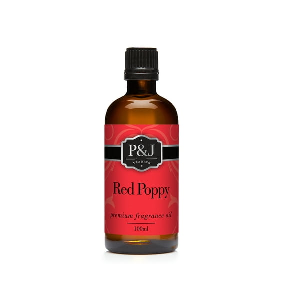 Red Poppy Fragrance Oil - Premium Grade Scented Oil - 100ml