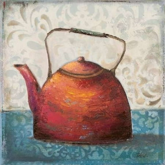 Red Pots I Poster Print by Patricia Pinto (24 x 24)