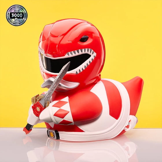 Red Power Ranger Rubber Duck by TUBBZ Collectibles - Walmart.com