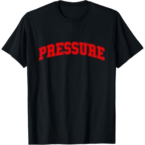 Red Pressure Red Color Graphic Funny Creative Graphic T-Shirt