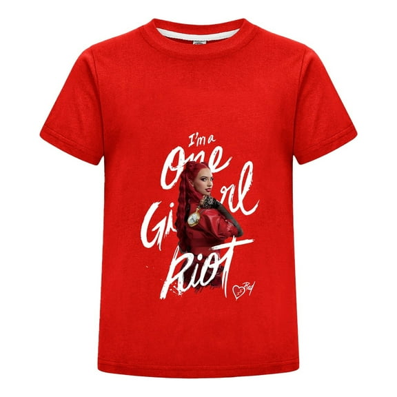 Red Princess Movie Shirt for Girls – Kids T-Shirt Descendants 4 Summer Wear