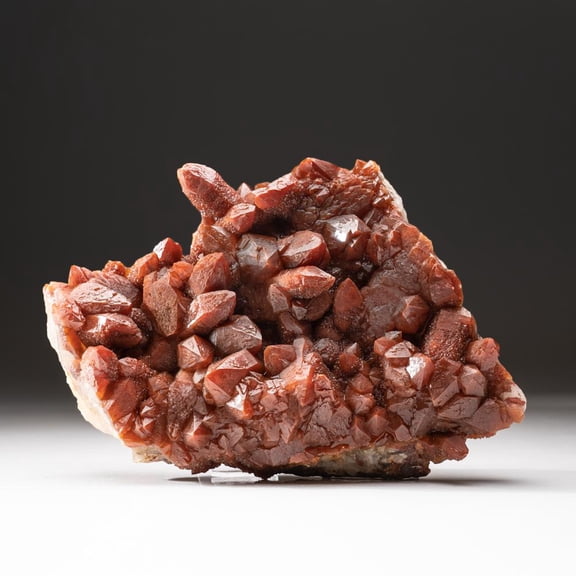 Red Quartz Hematite crystal cluster From Morocco (5.6 lbs)