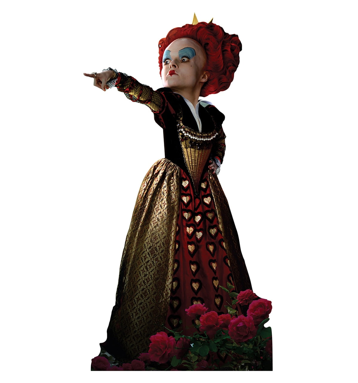 Red Queen Alice in Wonderland Life-Size Cardboard Cutout