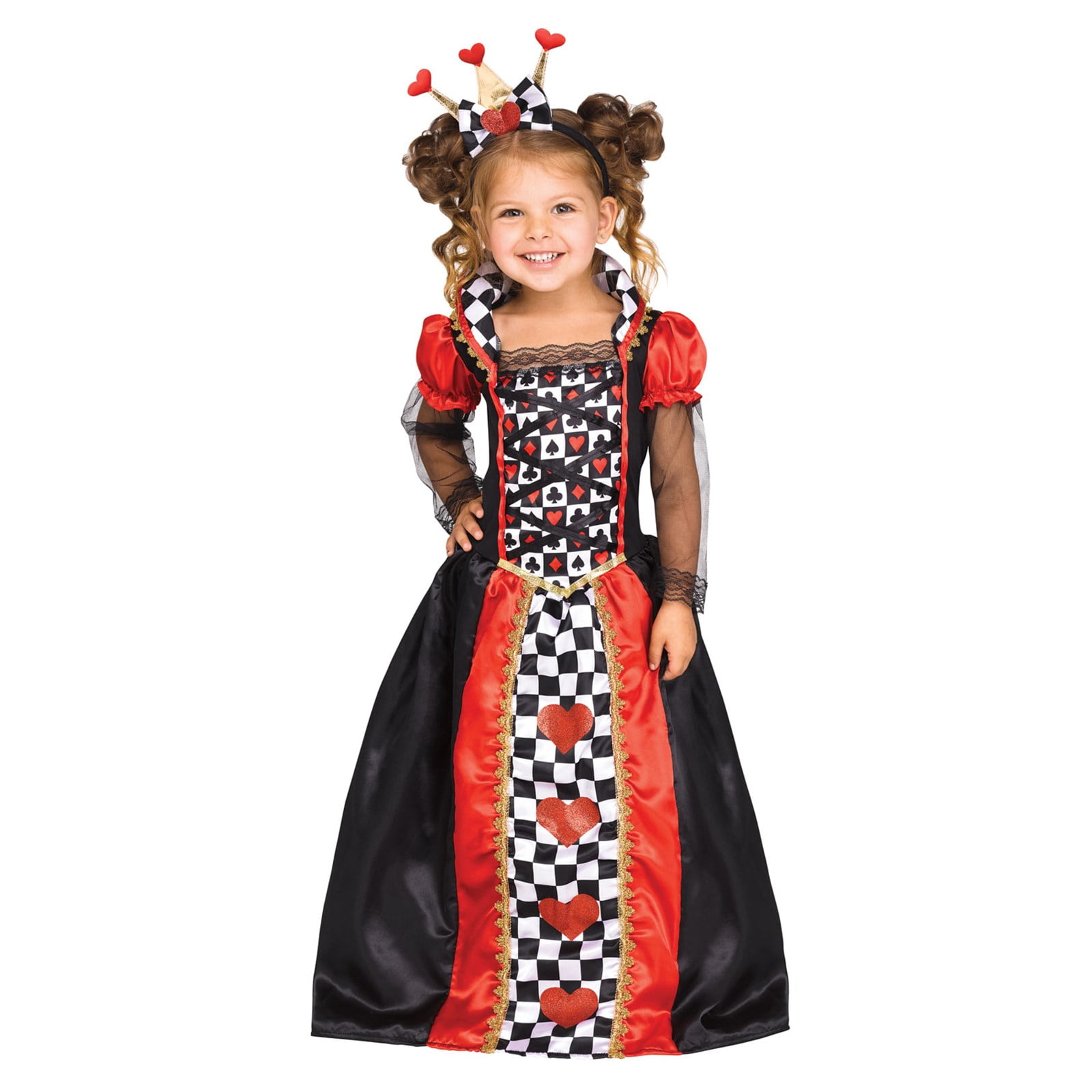 Red Queen Costume for Girls - Walmart.com